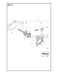 Husqvarna K770 - Starter