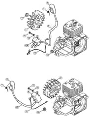 Genuine Stihl KA250 / C - Ignition system
