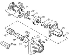 Genuine Stihl KA250 / L - Clutch housing