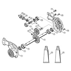 Genuine Stihl KB-KM / D - KB-KM Gear head