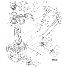 Billy Goat KD502Q - KD Vacuum Cleaner Main Diagram