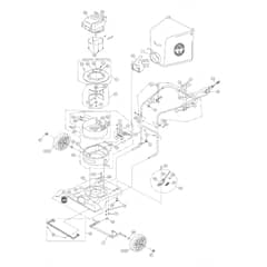 Billy Goat KD612 - Litter Vacuum Main Diagram