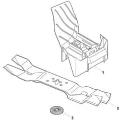Viking Kit 443 - Mulching Kit - Parts Diagram