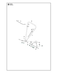 Husqvarna KLIPPOLB442 - Handle