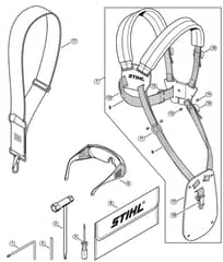 Genuine Stihl KM56 RC-E / R - Tools, Extras