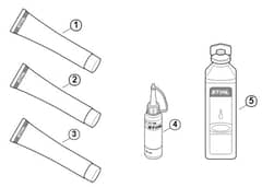 Genuine Stihl KM85 R / W - Miscellaneous lubricants and greases