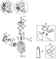 Genuine Stihl KM90 / B - Valve timing gear