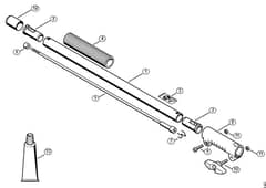 Genuine Stihl KM94 RC-E / G - Drive tube extension 0.5 m HL-KM 0°, HL-KM 135°, HT-KM, SP-KM