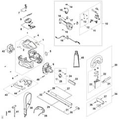 Stihl KMA80 R - Spare Parts - Parts Diagram