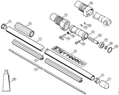 Genuine Stihl KR85 / K - Drive tube assembly
