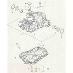 Countax Ktm10N - From 01-01-2005 - 02 Case Assy