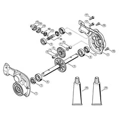 Genuine Stihl KW / H - KW Gear head