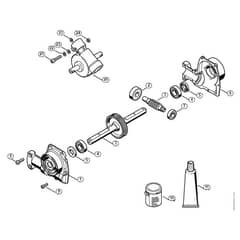 Genuine Stihl KW / J - KW Gear head (16.2013)