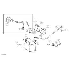 John Deere L100 - PC9288 - Battery - ST645554