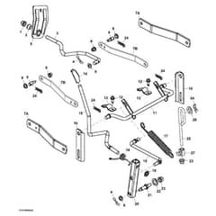 John Deere L105 - PC9305 - Mower Deck - ST645989
