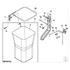 John Deere L107 - PC9306 - Bags - ST645997