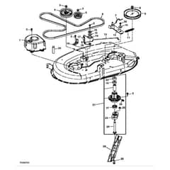 John Deere L107 - PC9306 - Mower Drive - ST646092