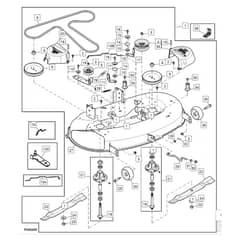 John Deere L108 - PC9488 - Mower Deck (2/2) - ST728172