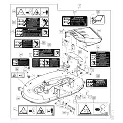John Deere L108 - PC9488 - Mower Deck (1/2) - ST845292