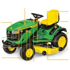 John Deere L108 Tractor - Quick Reference Guide