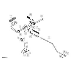 John Deere L110 - PC9289 - Brake Pedal - ST645469