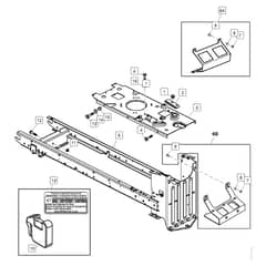 John Deere L110 - PC9289 - Frame - ST648293