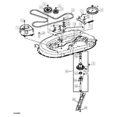 John Deere L110 - PC9289 - Mower Drive - ST648407