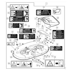 John Deere L110 - PC9289 - Mower Deck (1/2) - ST845292