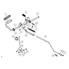 John Deere L111 - PC9458 - Brake Pedal - ST648286