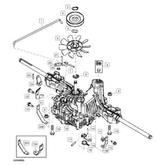 John Deere L111 - PC9458 - Transmission - ST648382