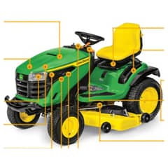 John Deere L111 Tractor - Quick Reference Guide