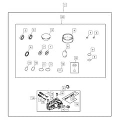 John Deere L118 - PC9358 - Repair Kit - ST861128