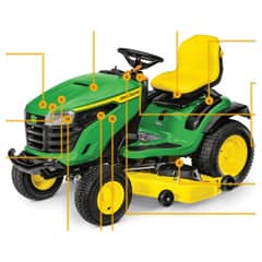 John Deere L118 Tractor - Quick Reference Guide