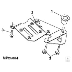 John Deere L120 - PC9290 - Steering Support - ST650229