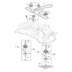 John Deere L120 - PC9290 - Mower Drive ( - 150000) - ST650239