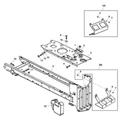 John Deere L130 - PC9291 - Frame - ST646163