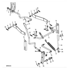 John Deere L130 - PC9291 - Mower Deck - ST650236
