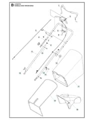 Husqvarna L221FH - Handle