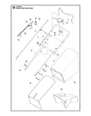Husqvarna L321AHE - Handle