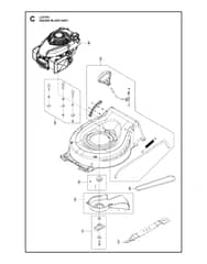 Husqvarna L 221RH - Engine