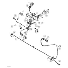 John Deere LA105 - PC9740 - Wiring Harness - ST244916