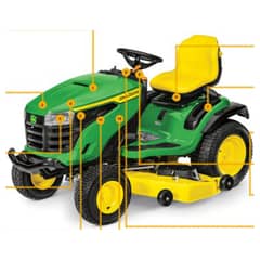 John Deere LA105 Tractor - Quick Reference Guide