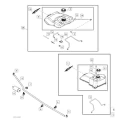 John Deere LA115 - PC9741 - Fuel Tank - ST163878