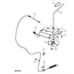John Deere LA115 - PC9741 - Pto Lever - ST163890