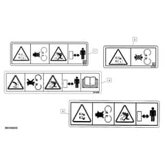 John Deere LA115 - PC9741 - Labels - ST762370