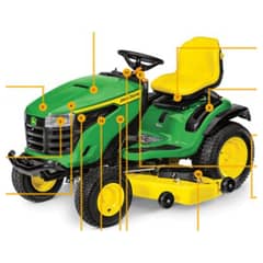 John Deere LA135 Tractor - Quick Reference Guide