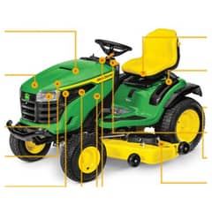 John Deere LA155 Tractor - Quick Reference Guide