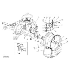 John Deere Lawn - PC4520 - Transmission - ST132890