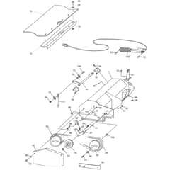 Lawn Rake EL Complete Park 2+4WD - 2012-2024 - 13-3901-11 - Stiga Front Mower Chassis Diagram