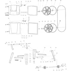Makita LB1200F - 305mm Band Saw - Power Tool 01 Diagram